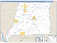 E. Feliciana Parish (), La Carrier Route Wall Map